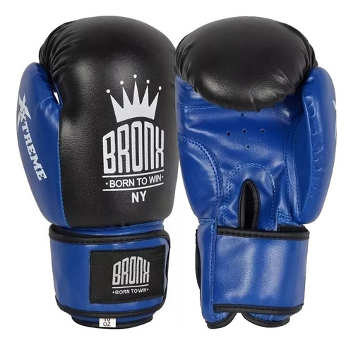 Guantes Boxeo Bronx Extreme Cuero Sintetico Kickboxing Cuota