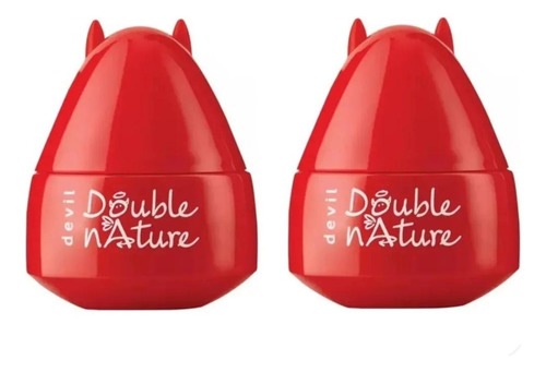 Jafra Double Nature Devil Rojo 50ml 2 Piezas