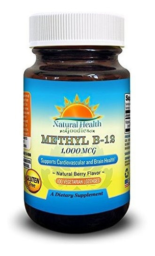 La Vitamina B12 Metilcobalamina 1000 Mcg Vegan Sublinguales 