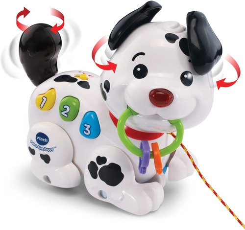 Cachorro Interactivo Musical Juguete Bebés Luces Y Sonidos