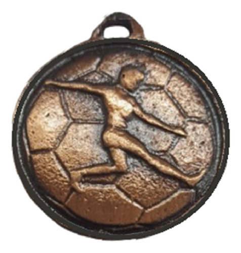 Medallas Deportivas Futbol (32mm) Metalicas (pack 22u)