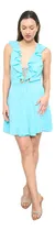 Comprar Vestido Mujer Corto Gasa Escote Aqua Glamoru Coctel Fiesta