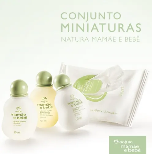 Kit Mamae Bebe Miniatura Natura 50ml Val 09 22 Modamym Kit Mamae Bebe Miniatura Natura 50ml Val 09 22 Modamym