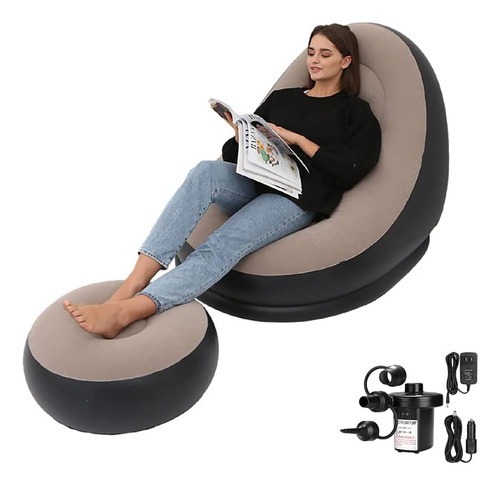 Silla Inflable Con Bomba De Aire Para El Hogar, Sofá De Aire