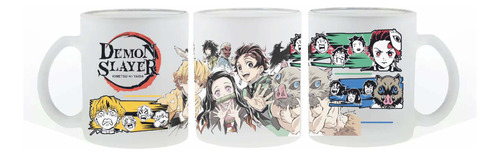 Taza Esmerilada Anime Demon Slayer 