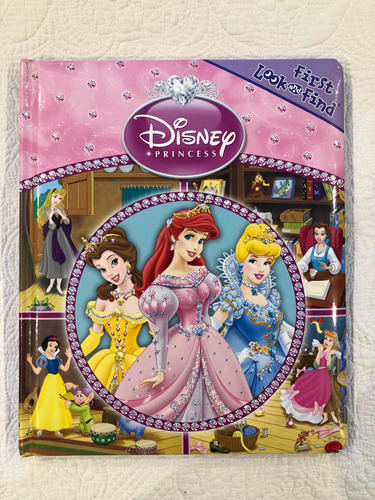 Libro Disney Princesas First Look And Find Princess 