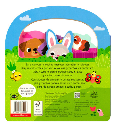 Cuento Infantil: Encuentralos Todos: Mascotas Adorables, De Autores., Vol. 1. Editorial Silver Dolphin, Tapa Dura En Español, 2023