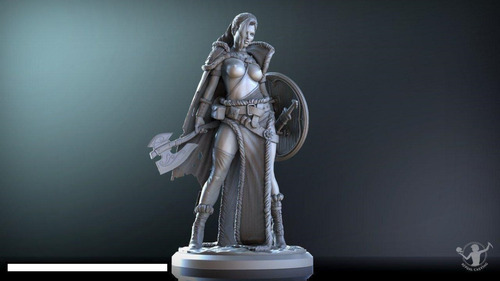 Archivo Stl Impresión 3d - Vikings Gunnhild