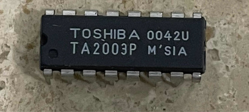 Ta2003p Circuito Integradrecepcion De Am/fm Para Radio/graba