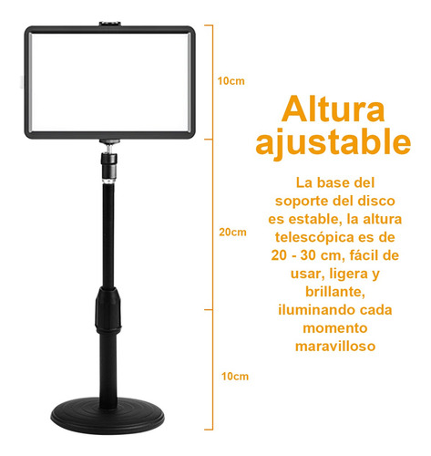 Kit De Luz Led Usb Regulable Para Foto, Video, 2 Piezas
