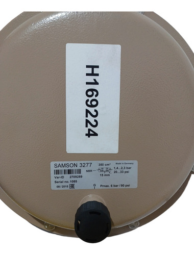 Válvula De Controle Samson 3277 Spx Flow 2'' Aço Inox
