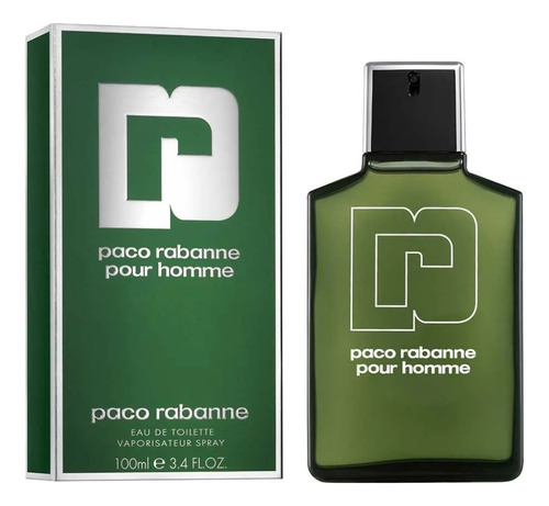 Paco Pour Homme ( Verde ) 100ml Masculino + Amostra