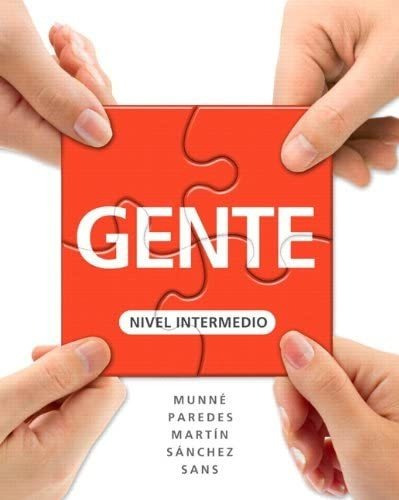 Libro: Gente: Nivel Intermedio Plus Mylab Spanish With Etext