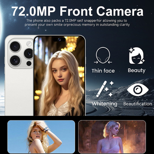 Ff Teléfono Inteligente Android I15pro Max 16+1tb