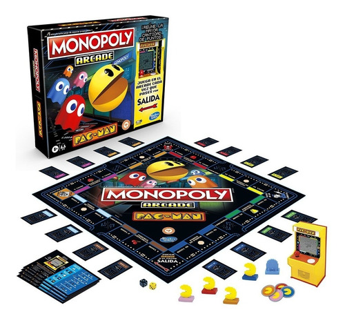 Juego De Mesa Monopoly Arcade Pac Man, Original, Emocionante