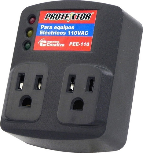 Protector Electrodomesticos 110v 2 Toma / Enchufe Protektor