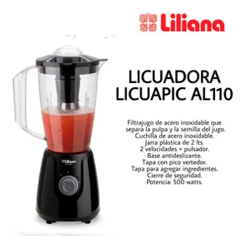 Licuadora con online filtro de pulpa