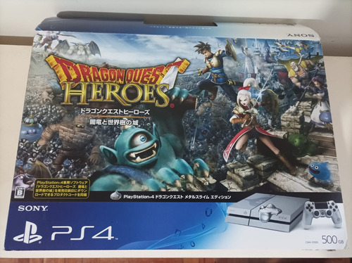 Sony Playstation 4 500gb Dragon Quest Metal Slime Edition 