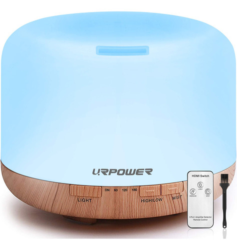 Difusor Humidificador Aromaterapia Aceite Esencial Urpower 5