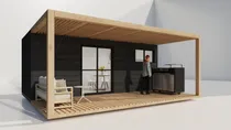 Comprar Modulos Habitables Habitacionales Cabaña Casa Tiny House