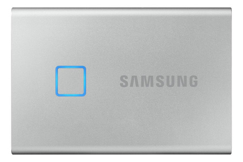 Disco sólido externo Samsung Portable SSD T7 MU-PC500 500GB prata