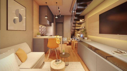 Studio Com 1 Dormitório À Venda, 17 M² Por R$ 155.000,00 - Novo Mundo - Curitiba/pr - St0069