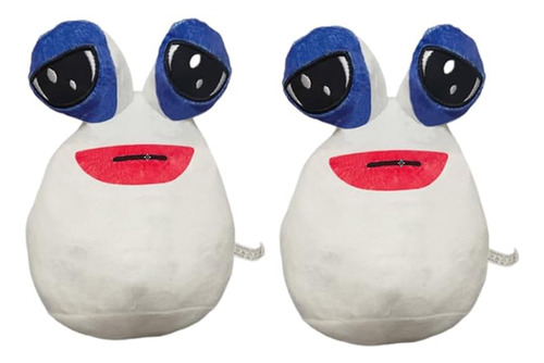 Peluche Pou Triste De Emoticon Alien Sin Sentimientos 2 Pzs