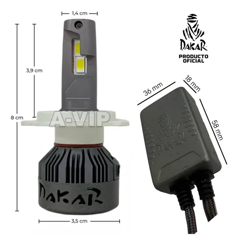 Cree Led New Irx 55w Ir100 Dakar Csp Canbus Iron Led H4 H7