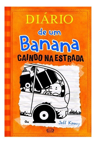 Imagem 1 de 1 de Livro Diario De Um Banana Vol 9 - Caindo Na Estrada