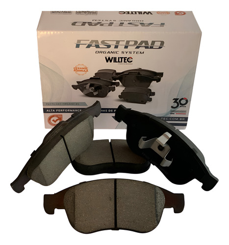 Pastilha Freio Cerâmica Diant Captur Duster Fluence Sandero