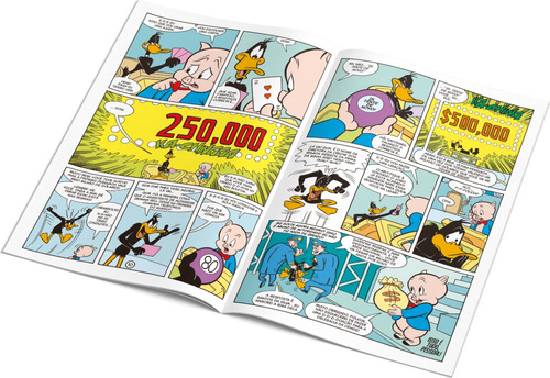 Edición 03 del cómic de Looney Tunes No aplicable De Bros Warner Cuenta con Vol. No Editorial On Line Editora tapa blanda número 3 en portugués 2024