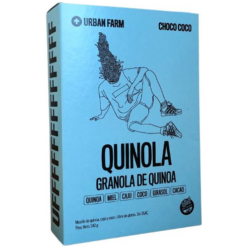 Granola De Quinoa Chocolate Y Coco Urban 240 G Sin Tacc