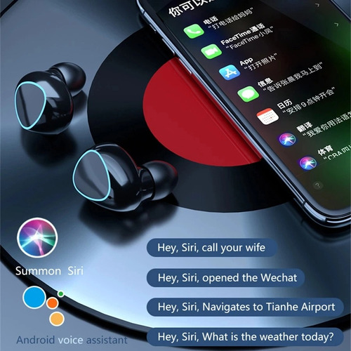 Auriculares M10 Pro Hifi Bluetooth 5.3 Power Box Mejor Q F9