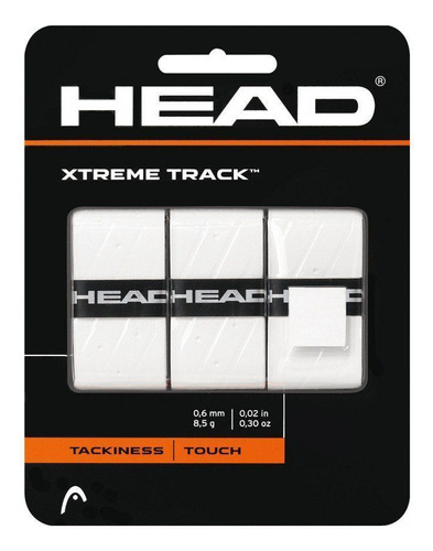 Overgrip Head Xtreme Track Branco Para Raquete - 3 Un