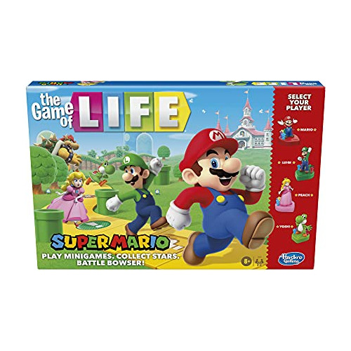 Hasbro Gaming The Game Of Life: Super Mario Edition Board Ga