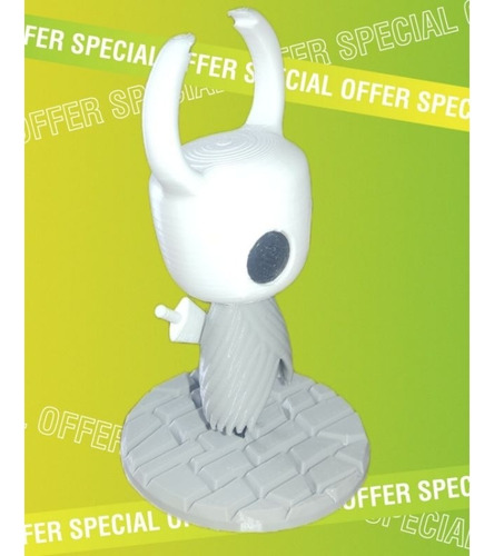 Miniatura Colecionável Hollow Knight - O Cavaleiro 3d 11cm