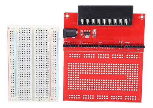 La Placa De Expansión For Micro:bit Prototype Con Breadboard