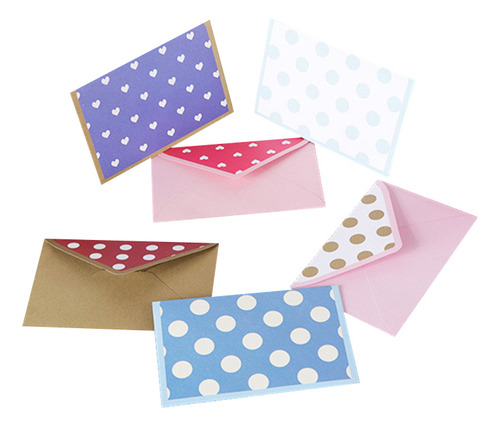 Sobres De Cartas Con Dibujos Animados, 60 Unidades