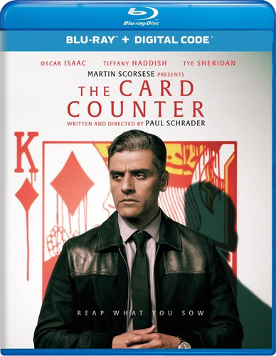Blu Ray The Card Counter Issac Scorsese P Schrader Estreno