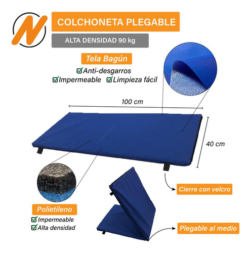 Colchoneta + Mancuernas 3k + Tobilleras 3k + Rueda +2 Bandas Color Negro