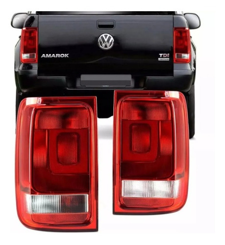 Lanterna Traseira Amarok Ld 2010 Em Diante Sem Led