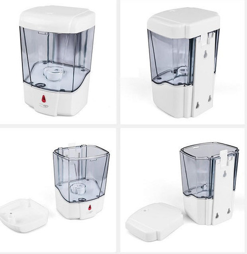 Imagen 4 de 6 de Dispensador De Gel Antibacterial Automatico Con Sensor Pared
