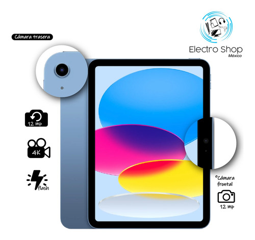 iPad Tablet Apple 10.9 10ma Generación Wi-fi 256gb Azul