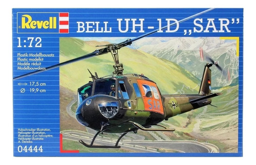 Helicoptero Bell Uh-1d  Sar   Escala 1/72 Revell 04444