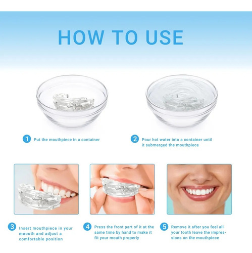 Guarda Dental / Bucal Ajustable Antirronquido Y Bruxismo