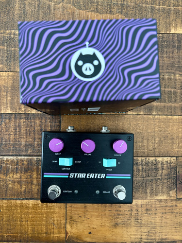 Pigtronix Star Eater Fuzz Con Octava No Strymon Jhs Eqd Boss Negro (Usado)