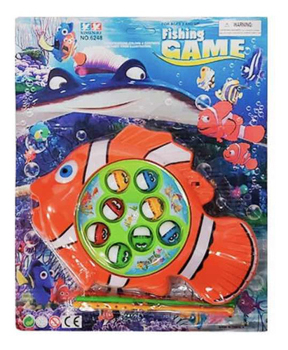 Fishing Game Nemo Conjunto De Pesca En Blister