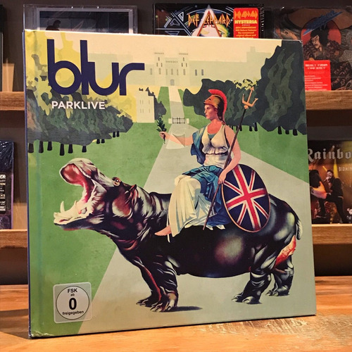 Blur Parklive 4 Cds Dvd Earbook
