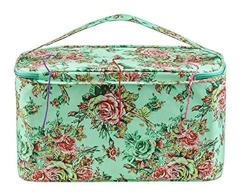 Imagen 3 de 6 de Estuche Bolsa Organizador P/hilos-agujas D Tejer Peony