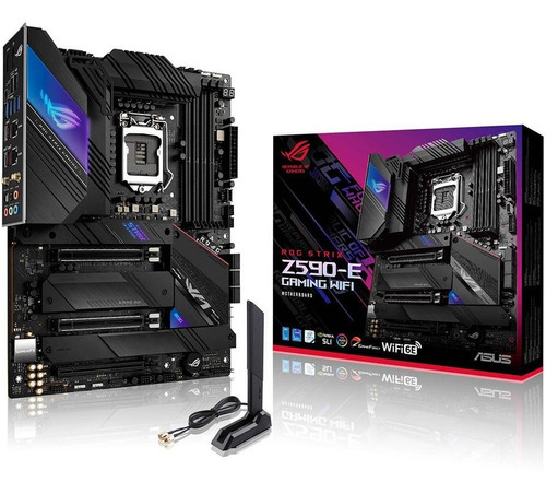 Tarjeta Madre Asus Rog Strix Z590-e Gaming Wifi 1200 Atx